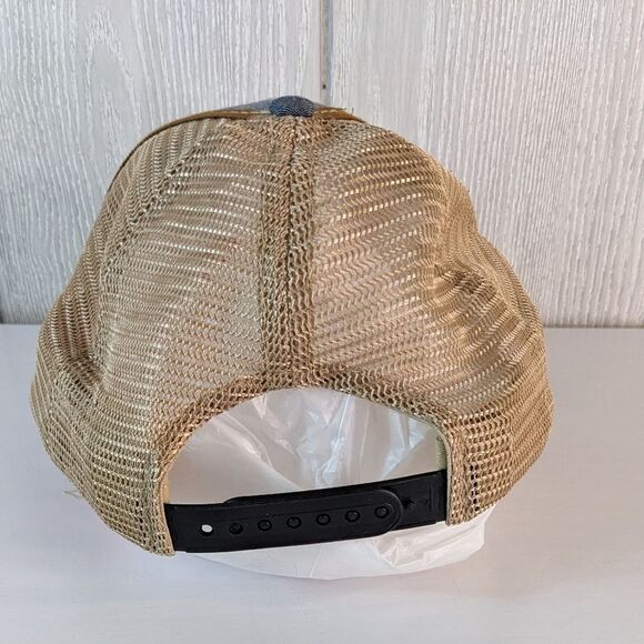 Carrie Underwood The Storyteller Tour Denim Distressed Trucker Hat EUC OSFM - Picture 4 of 7